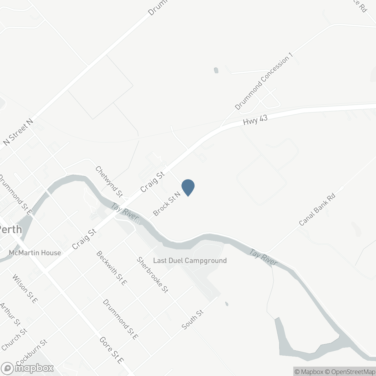 32 BROCK STREET N, Perth, Ontario K7H 1Z1